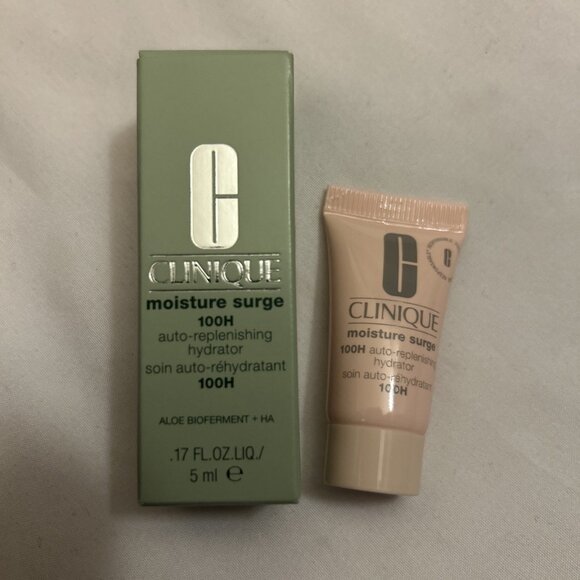 Clinique Other - CLINIQUE MOISTURE SURGE 100H AUTO REPLENISHING HYDRATOR 0.17oz delux Mini Travel